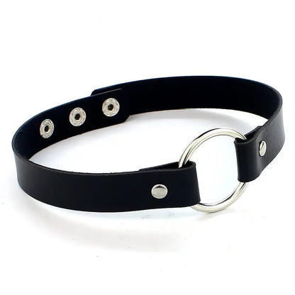 Sexy Spike Punk Collar Leather Choker Necklace Bondage Goth Jewelry Women Party Club Gothic Necklace Accessories Festival Choker